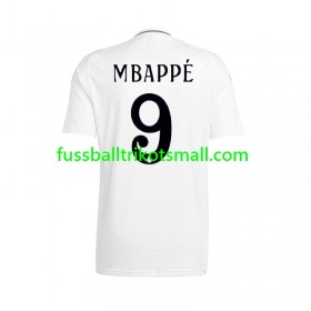 Fußballtrikots Real Madrid Kylian Mbappé 9 2024-2025 Kurzarm Heimtrikotsatz kaufen